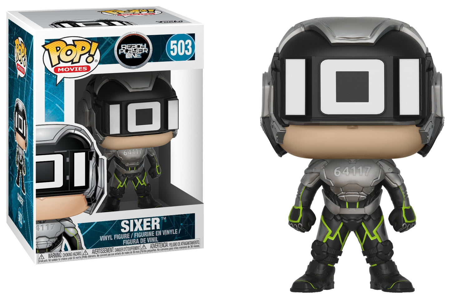 Ready Player One: Sixer (503) [POP!] - Funko Sealed