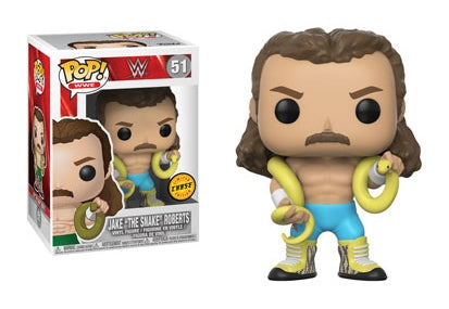 WWE: Jake ’The Snake’ Roberts (Blue Shorts) (Limited Edition Chase) (51) [POP!] - Funko Sealed