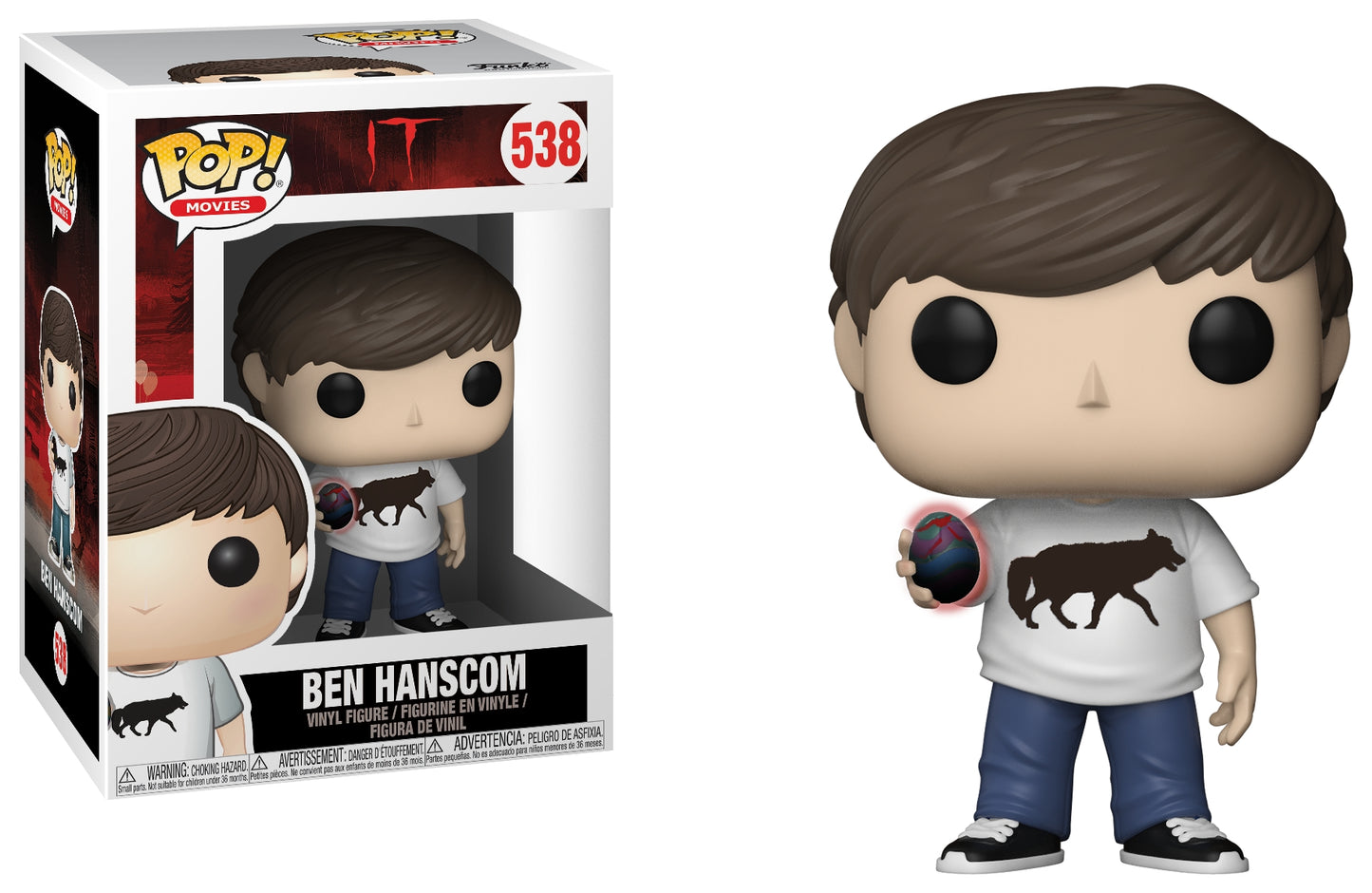 IT: Ben Hanscom (538) [POP!] - Funko Sealed