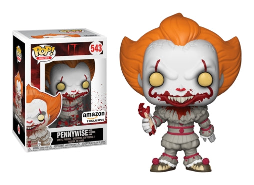 IT: Pennywise with Severed Arm (Amazon Exclusive) (543) [POP!] - Funko Sealed