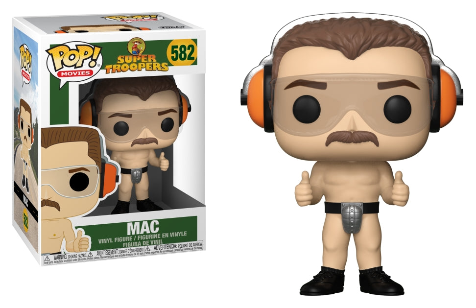 Super Troopers 2: Mac (582) [POP!] - Funko Sealed