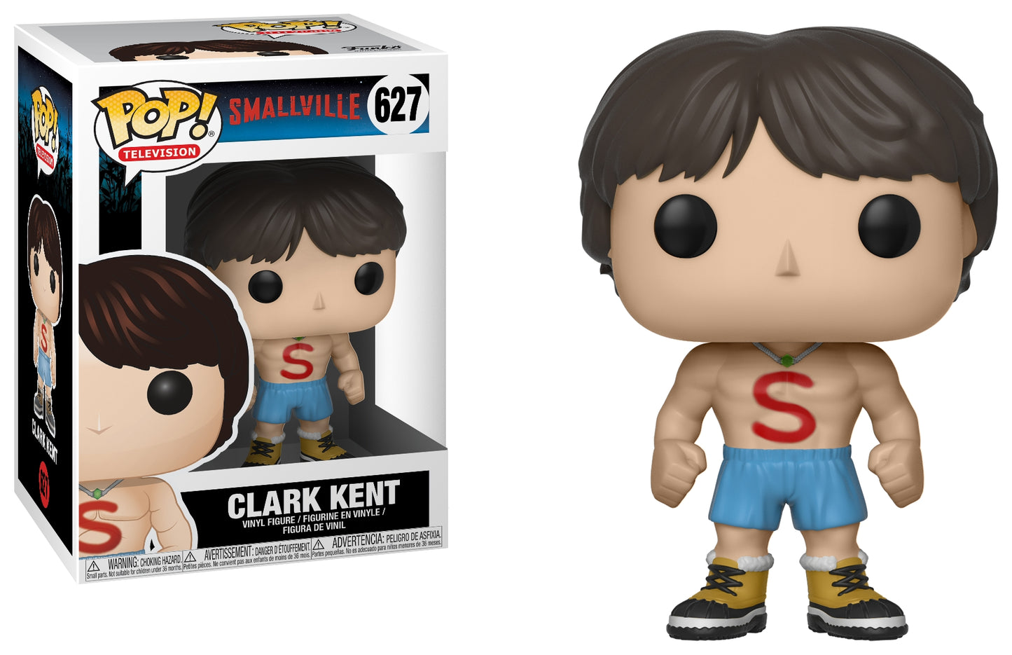 Smallville: Clark Kent (Shirtless) (627) [POP!] - Funko Sealed