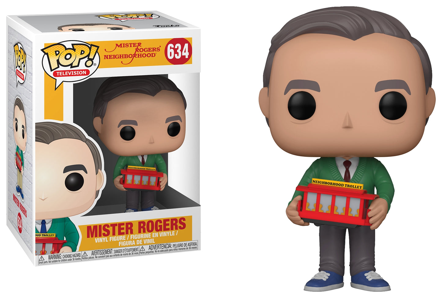 Mister Roger’s Neighborhood: Mister Rogers (634) [POP!] - Funko Sealed