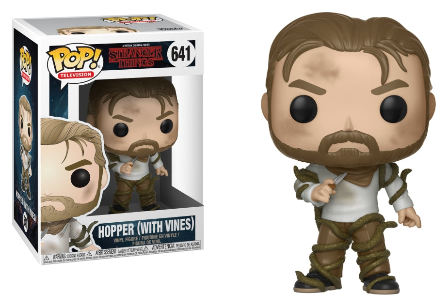 Stranger Things: Hopper (with Vines) (641) [POP!] - Funko Sealed