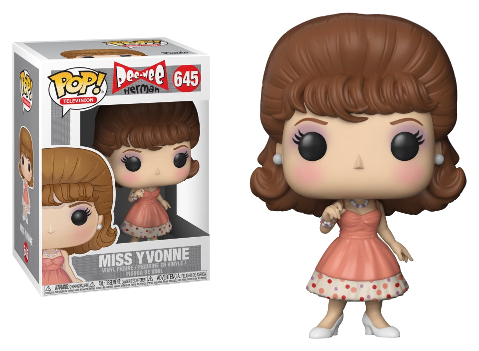 Pee-wee’s Playhouse: Miss Yvonne (645) [POP!] - Funko Sealed
