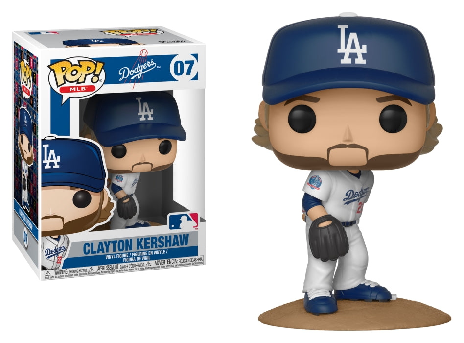 Clayton Kershaw (Los Angeles Dodgers) (7) [POP!] - Funko Sealed