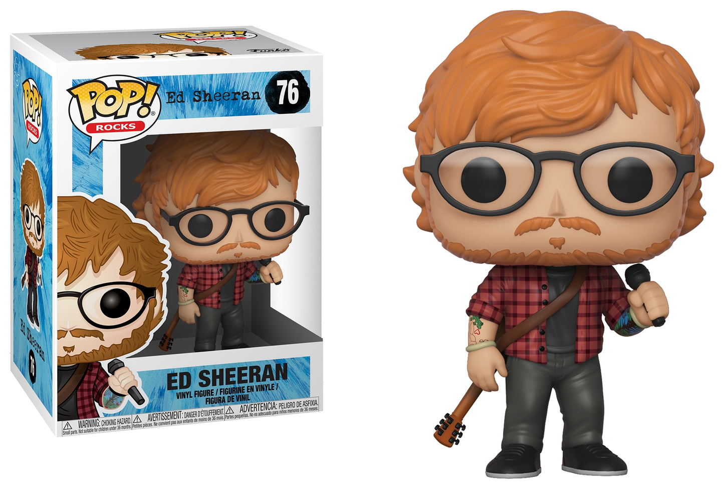 Rocks: Ed Sheeran (76) [POP!] - Funko Sealed