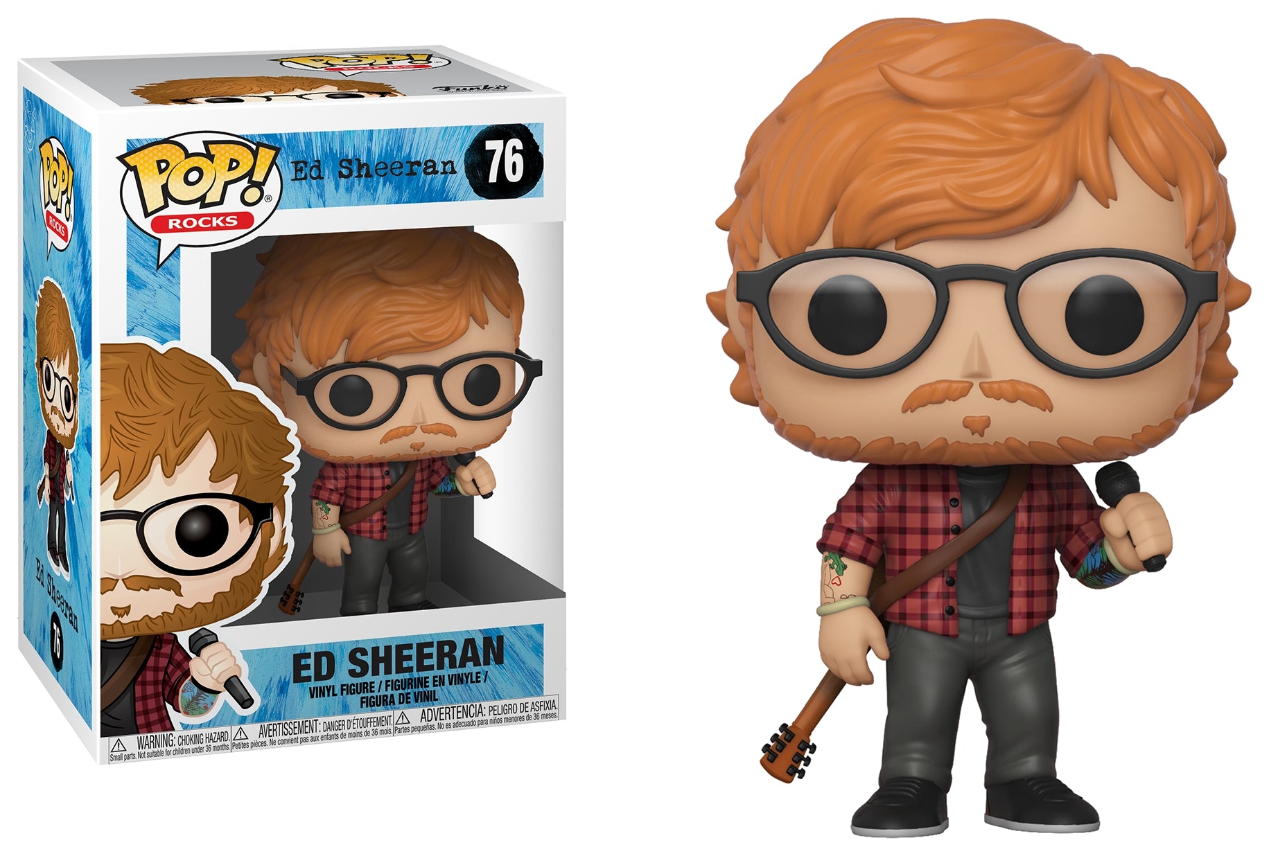 Rocks: Ed Sheeran (76) [POP!] - Funko Sealed