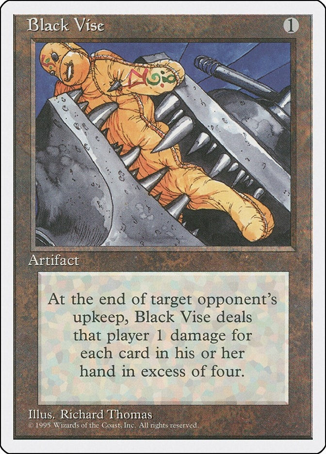Black Vise (317) [4ED] - MTG Single