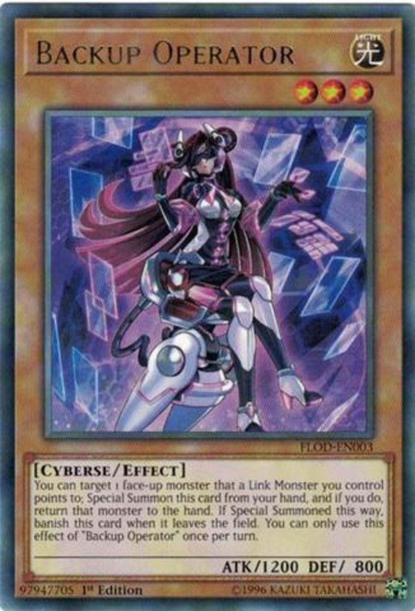 Backup Operator (3) (FLOD) - YuGiOh Single