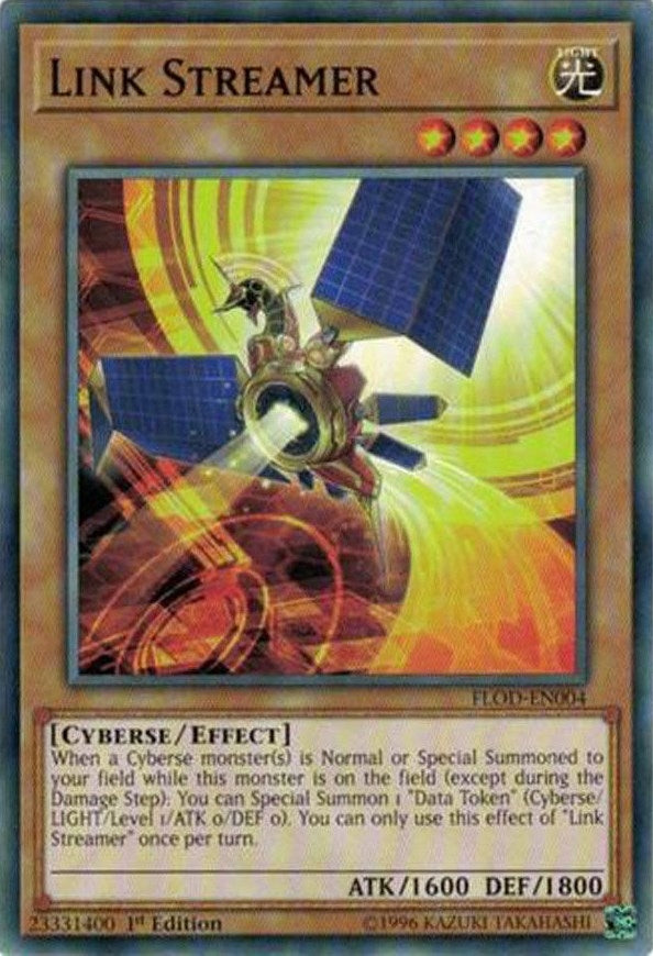 Link Streamer (4) (FLOD) - YuGiOh Single