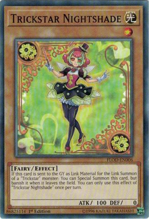 Trickstar Nightshade (6) (FLOD) - YuGiOh Single