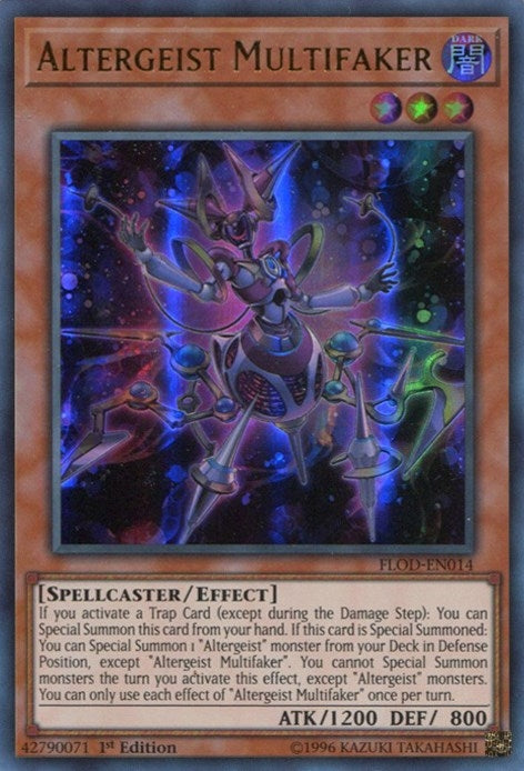 Altergeist Multifaker (14) (FLOD) - YuGiOh Single