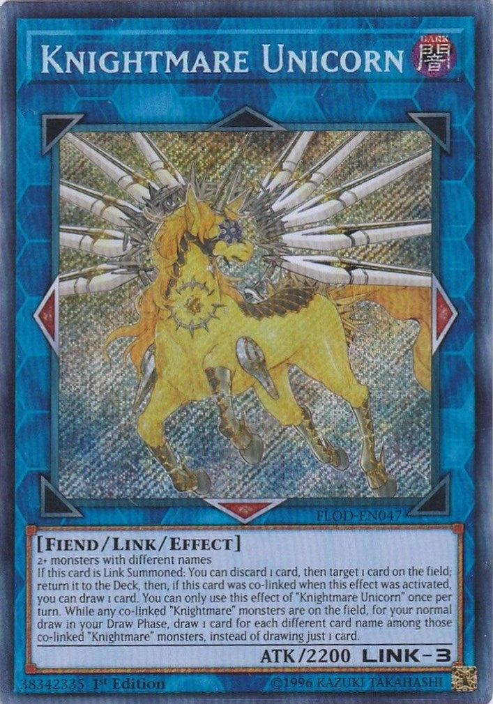 Knightmare Unicorn (47) (FLOD) - YuGiOh Single