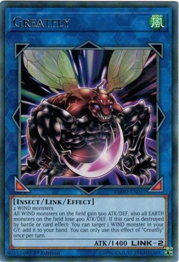 Greatfly (52) (FLOD) - YuGiOh Single