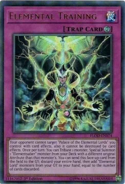 Elemental Training (74) (FLOD) - YuGiOh Single