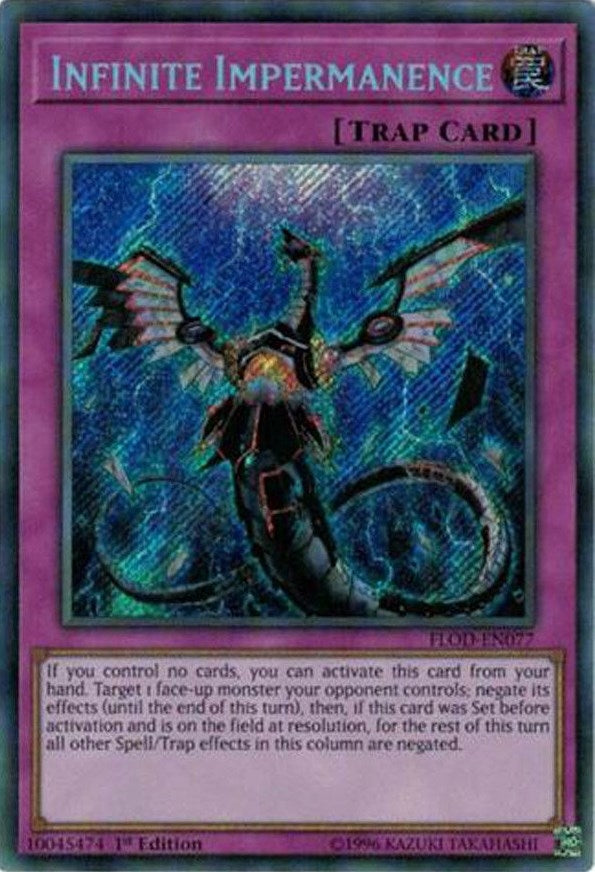 Infinite Impermanence (77) (FLOD) - YuGiOh Single