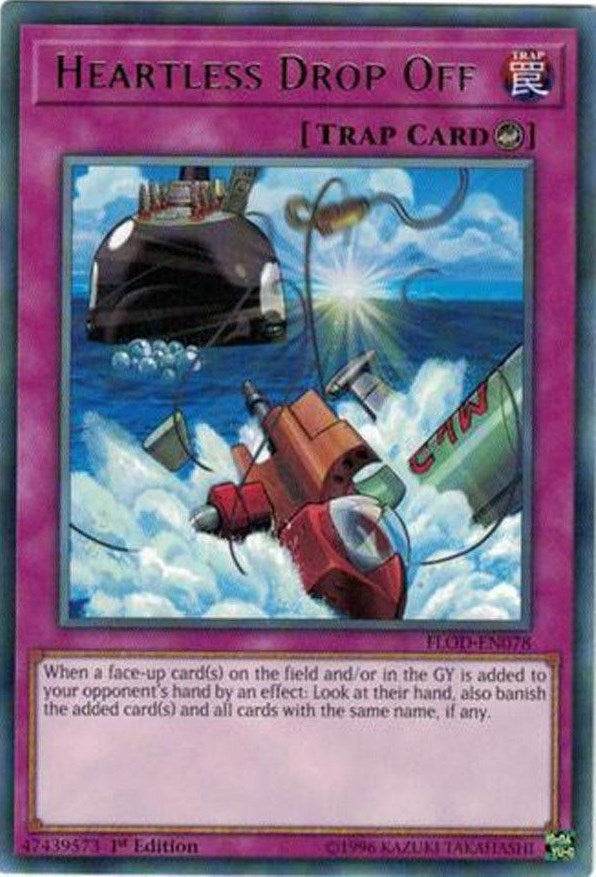 Heartless Drop Off (78) (FLOD) - YuGiOh Single