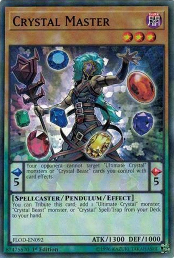 Crystal Master (92) (FLOD) - YuGiOh Single