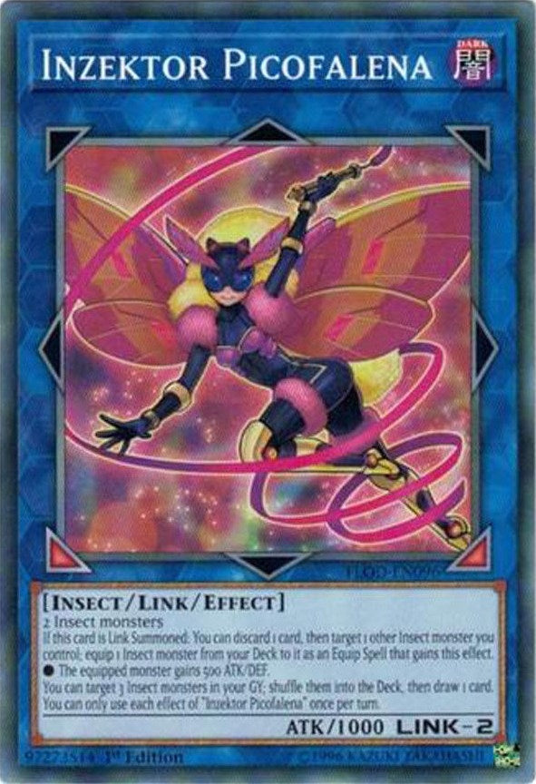 Inzektor Picofalena (96) (FLOD) - YuGiOh Single