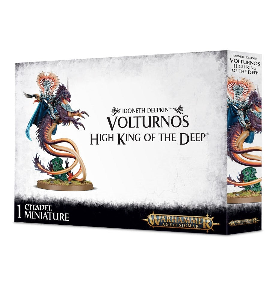 Warhammer: Age of Sigmar - Idoneth Deepkin - Volturnos High King of the Deep [PLAS] - Warhammer Box Sets Sealed