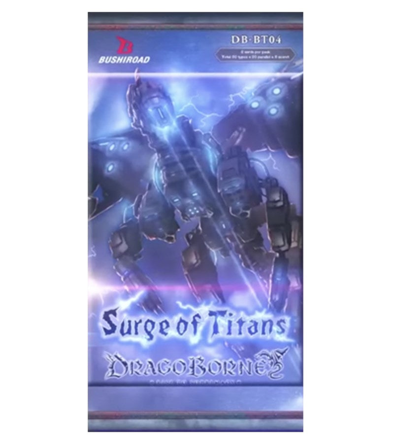 Surge of Titans - Booster Pack [BP04] - Dragoborne Sealed