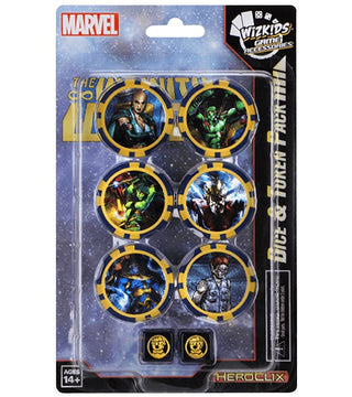 Avengers Infinity Dice & Token Pack [AVN] - Heroclix Sealed