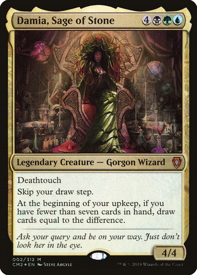 Damia Sage of Stone (2) [CM2] - MTG Single