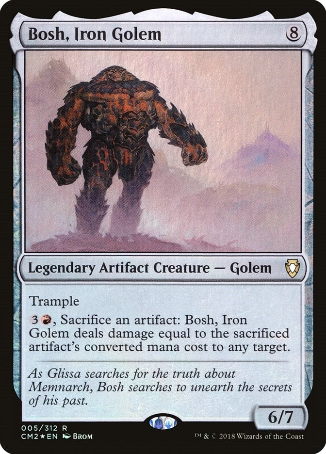 Bosh Iron Golem (5) [CM2] - MTG Single