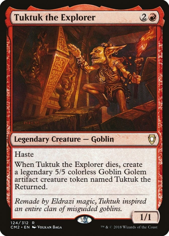 Tuktuk the Explorer (124) [CM2] - MTG Single