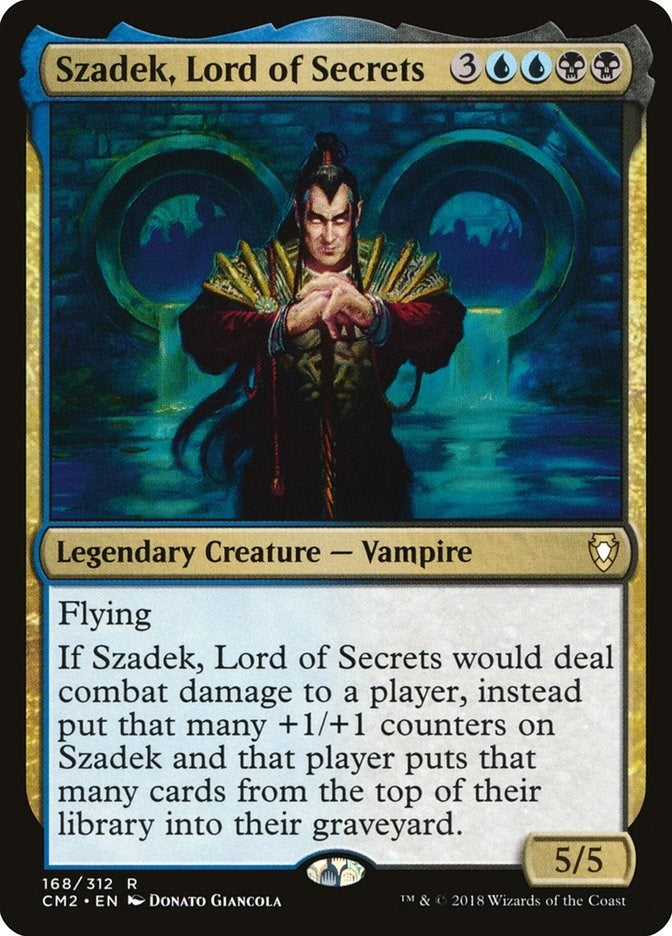Szadek Lord of Secrets (168) [CM2] - MTG Single
