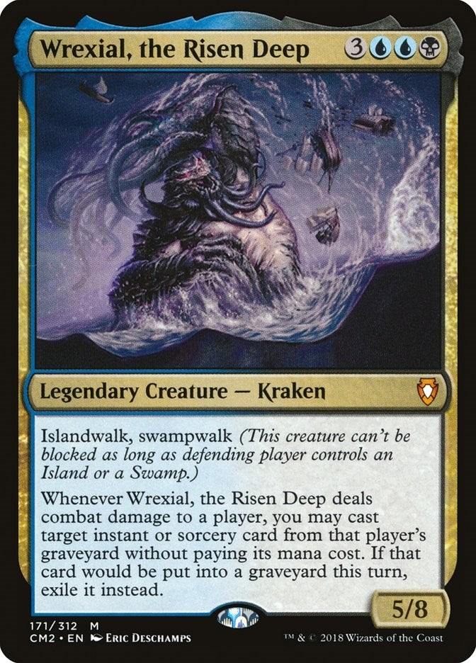 Wrexial the Risen Deep (171) [CM2] - MTG Single