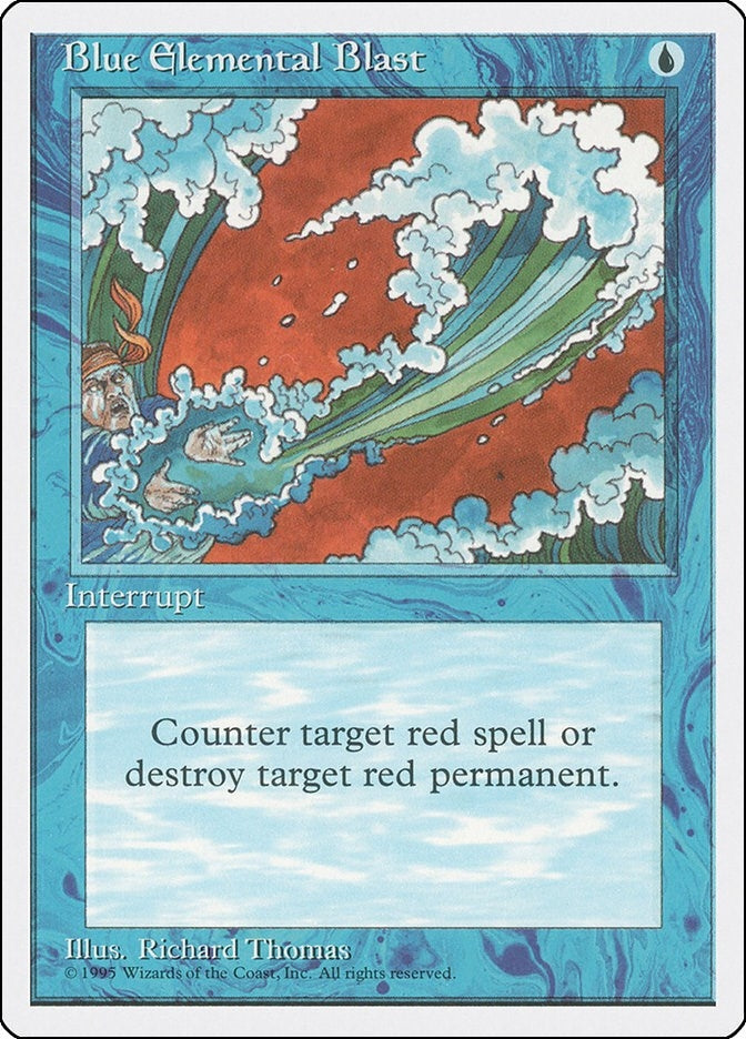 Blue Elemental Blast [4ED] - MTG Single