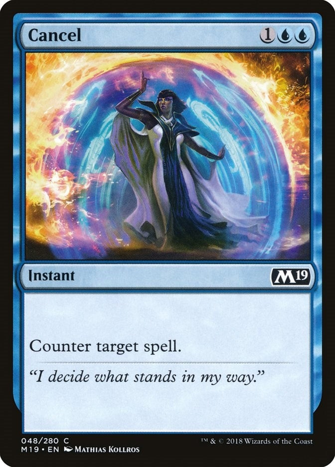 Cancel (48) [M19] - MTG Single