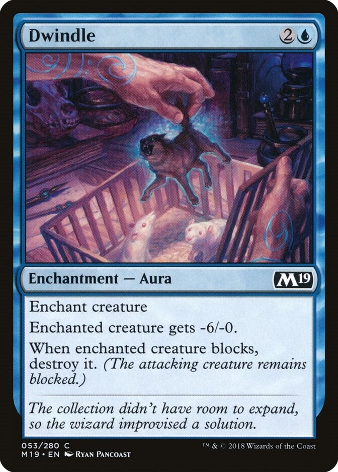 Dwindle (53) [M19] - MTG Single