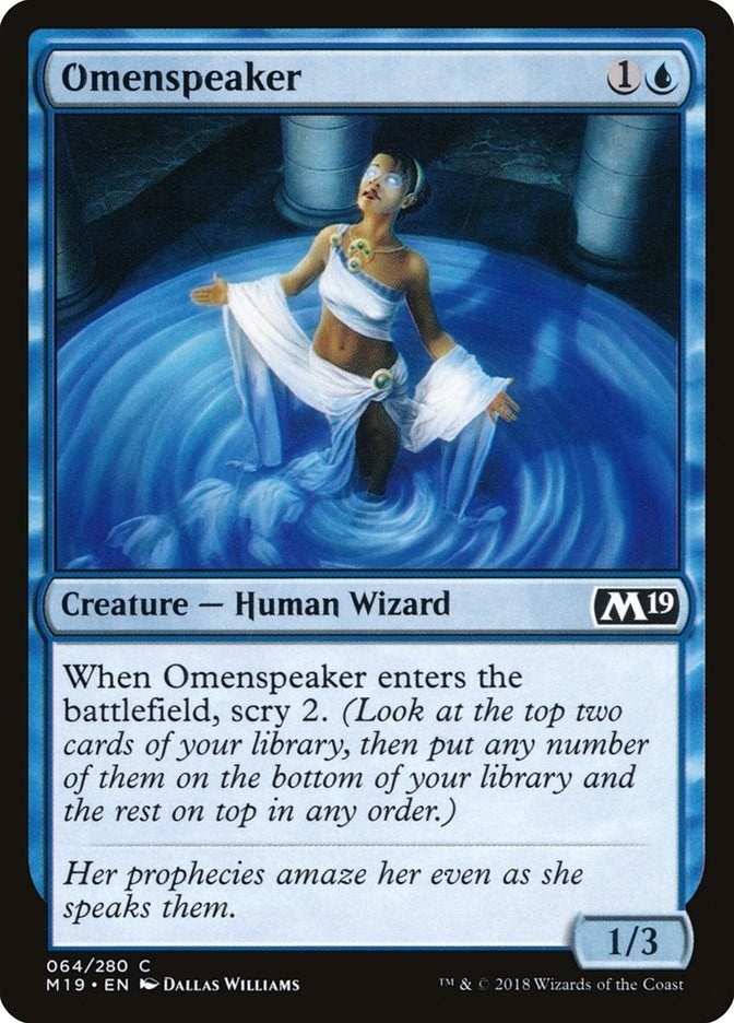 Omenspeaker (64) [M19] - MTG Single