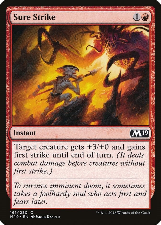 Sure Strike (161) [M19] - MTG Single