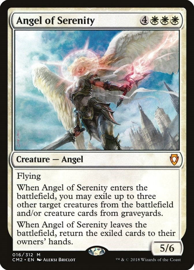 Angel of Serenity (16) [CM2] - MTG Single
