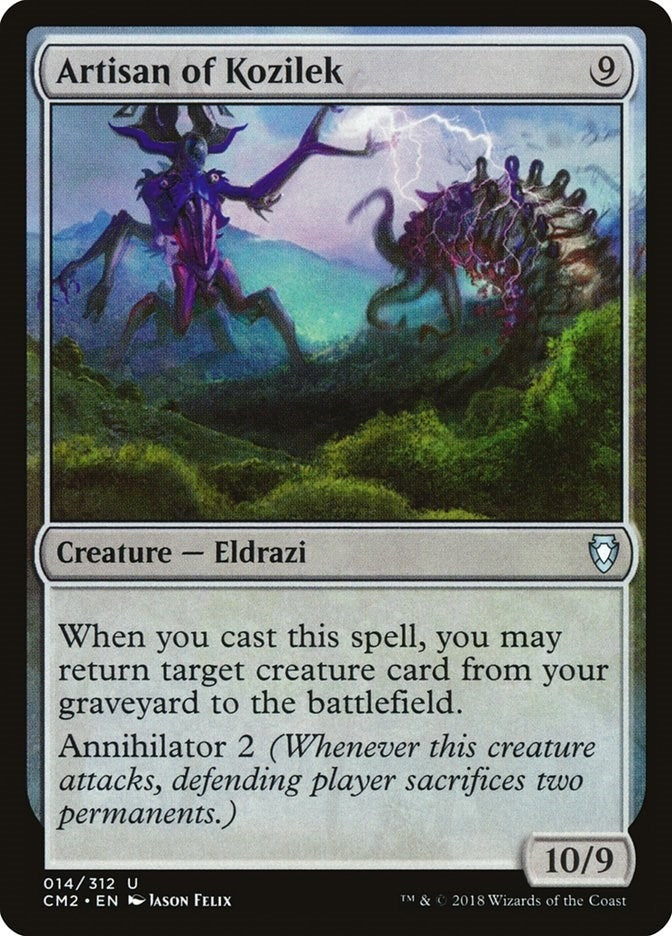Artisan of Kozilek (14) [CM2] - MTG Single