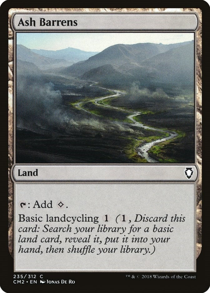 Ash Barrens (235) [CM2] - MTG Single