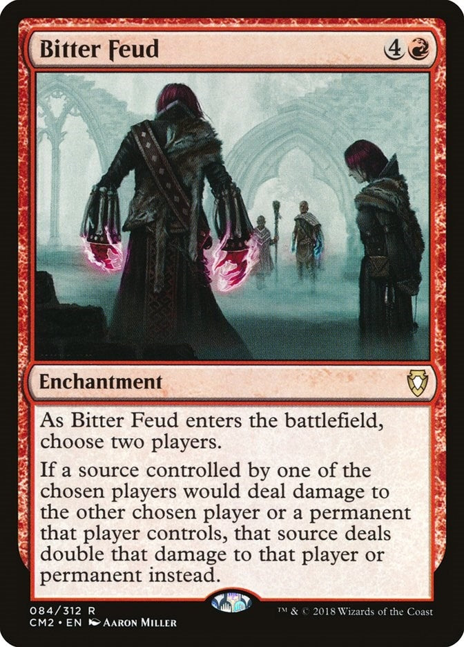 Bitter Feud (84) [CM2] - MTG Single