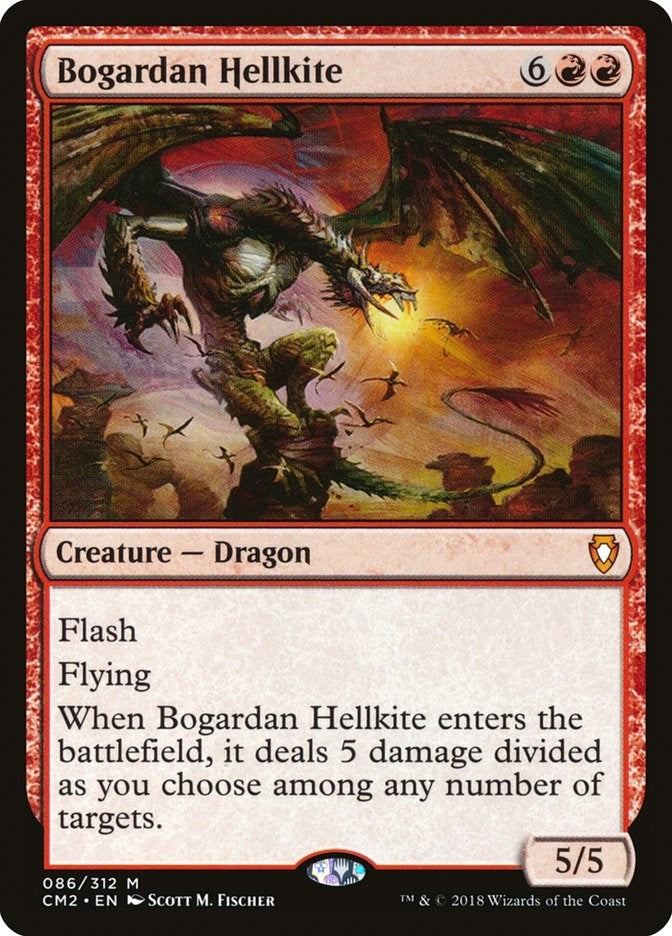 Bogardan Hellkite (86) [CM2] - MTG Single