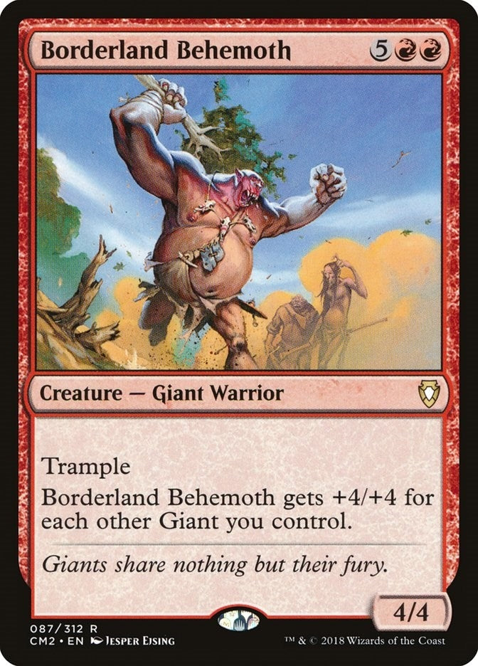 Borderland Behemoth [CM2] - MTG Single