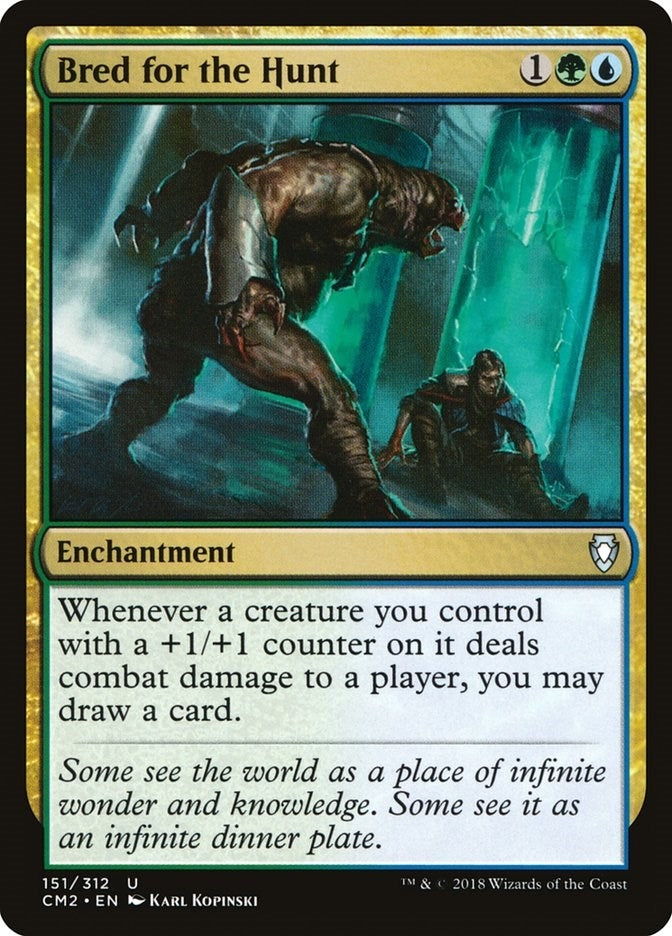 Bred for the Hunt (151) [CM2] - MTG Single