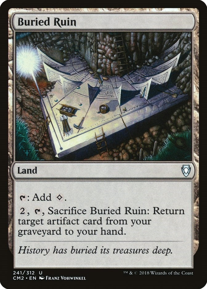 Buried Ruin (241) [CM2] - MTG Single