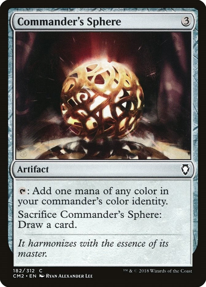 Commander’s Sphere (182) [CM2] - MTG Single