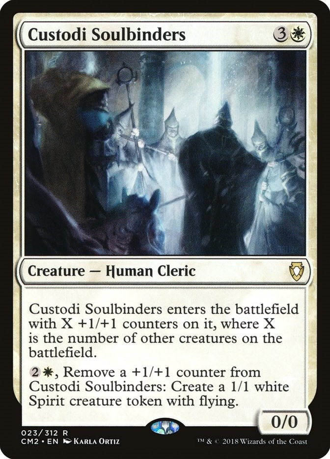 Custodi Soulbinders (23) [CM2] - MTG Single