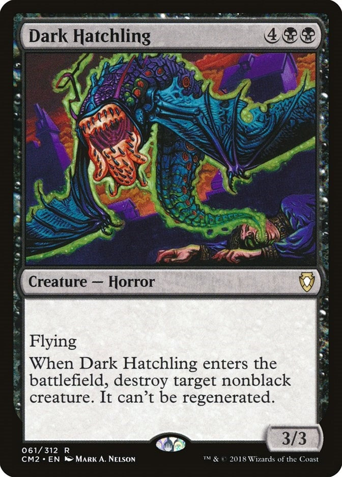 Dark Hatchling (61) [CM2] - MTG Single