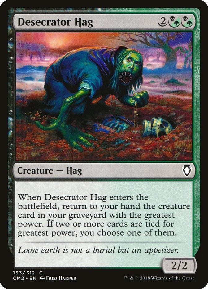 Desecrator Hag (153) [CM2] - MTG Single