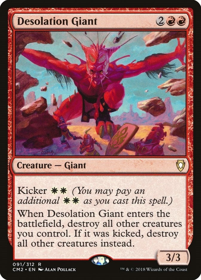Desolation Giant (91) [CM2] - MTG Single